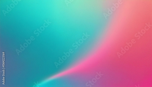 Vibrant Teal and Pink Gradient Swirl