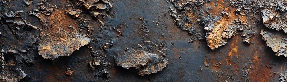 Close-up of Rusted and Weathered Metal Surface Close-up of Rusted and Weathered Metal Surface
