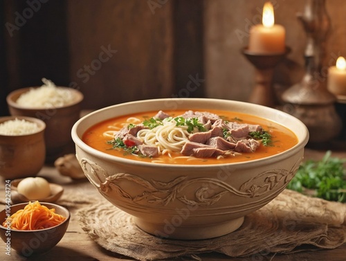 Guriltai Shul in a Rustic Bowl photo