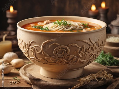 Guriltai Shul in a Rustic Bowl photo