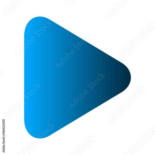 Play button icon template