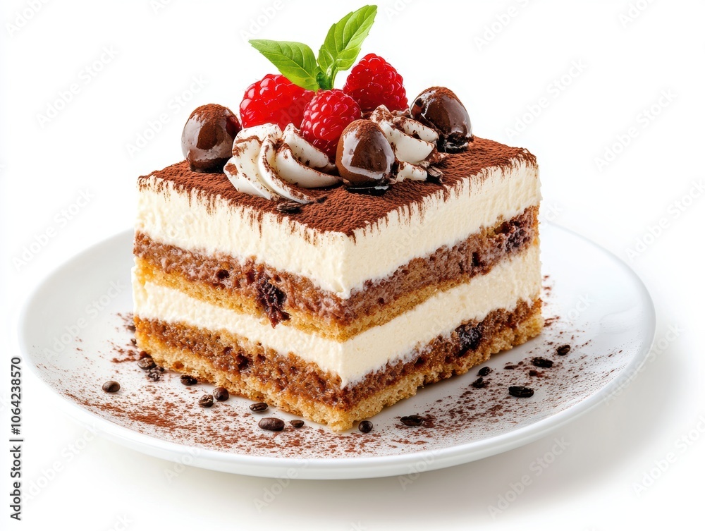 Delicious Tiramisu Dessert with Coffee Layers Delicious Tiramisu Dessert with Coffee Layers
