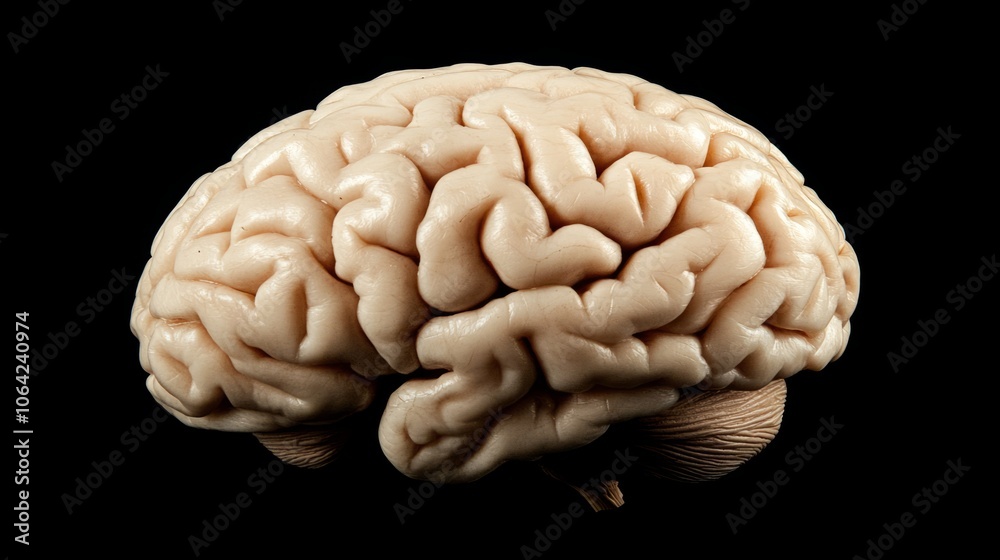 Close-up of human brain withintricate neural pathways,symbolizing cognitive biases andcomplex thought processes, idealfor educational or scientificpresentations. Close-up of human brain withintricate neural pathways,symbolizing cognitive biases andcomplex thought processes, idealfor educational or scientificpresentations.