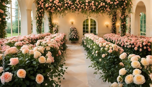 Fototapeta Naklejka Na Ścianę i Meble -  garden with flowers