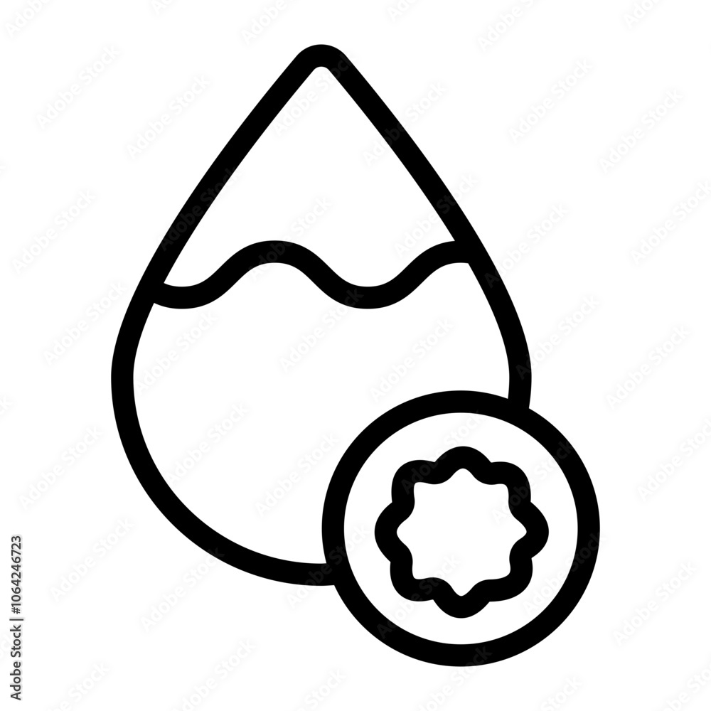 Blood Cell Line Icon