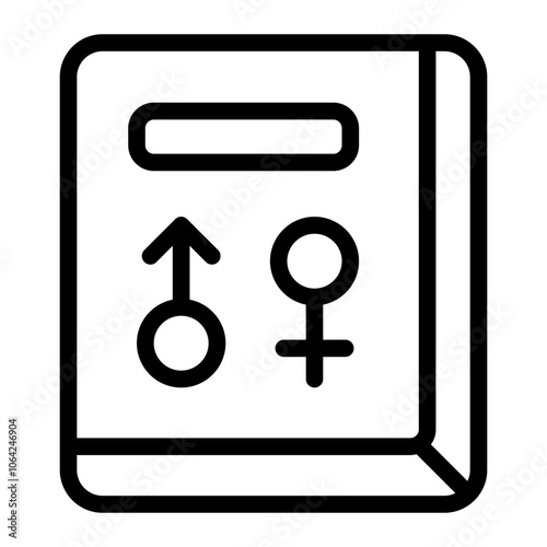 Book Line Icon