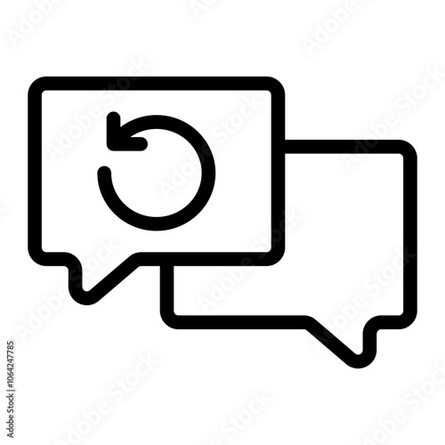 Chat Recovery Line Icon