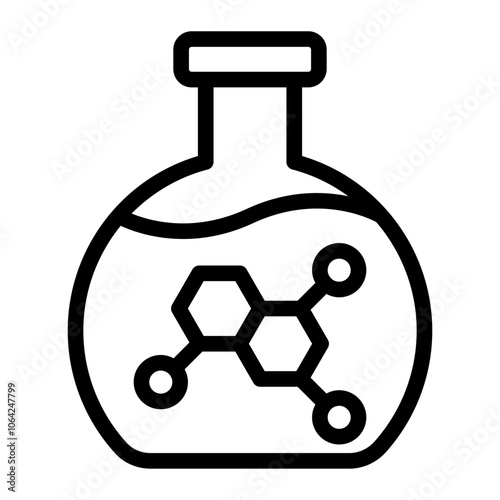 Chemistry Hormones Line Icon