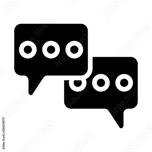 Discussion Solid Icon