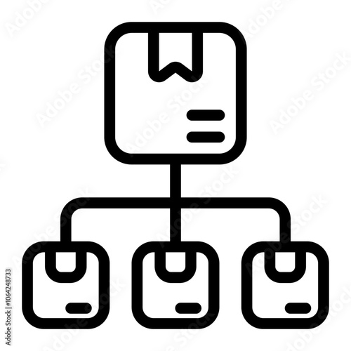 Distribution Line Icon