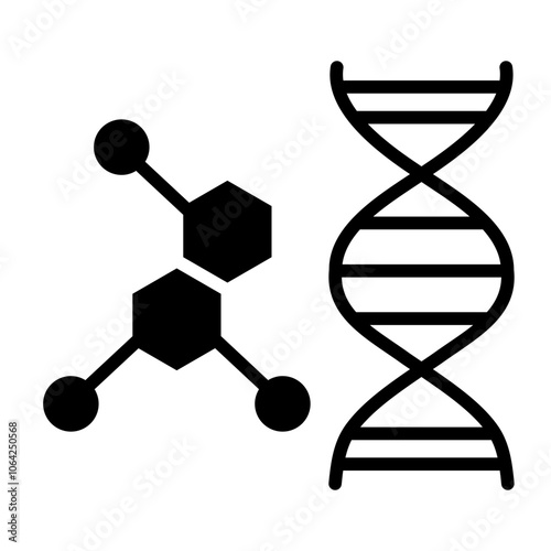 Identity Hormones Solid Icon