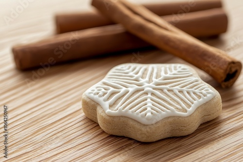 Concept of warmth and comfort, as the cookie photo
