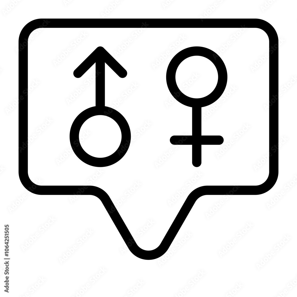 Message Line Icon Message Line Icon
