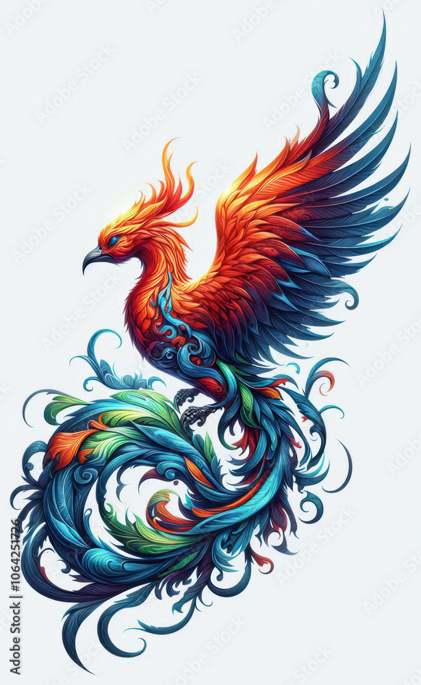 TRIBAL TATOO トライバル タトゥ 鳳凰 Phoenix TRIBAL TATOO トライバル タトゥ 鳳凰 Phoenix