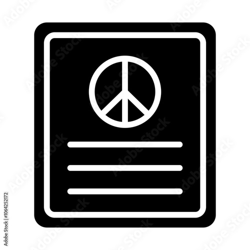 Petition Solid Icon