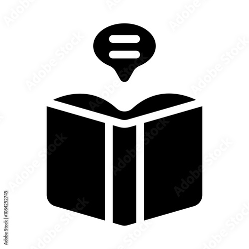 Reading Book Solid Icon