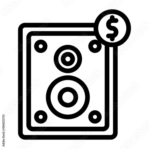 Speaker Line Icon