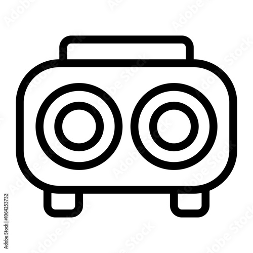 Speaker Line Icon