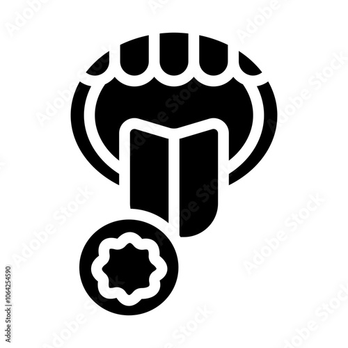 Tongue Solid Icon