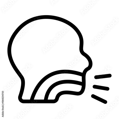 Tuberculosis Line Icon