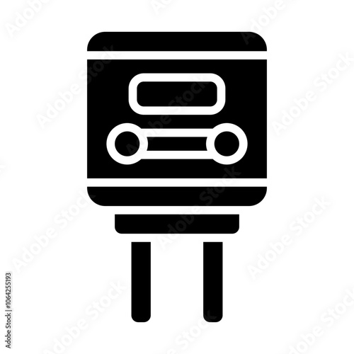 Water Heater Solid Icon