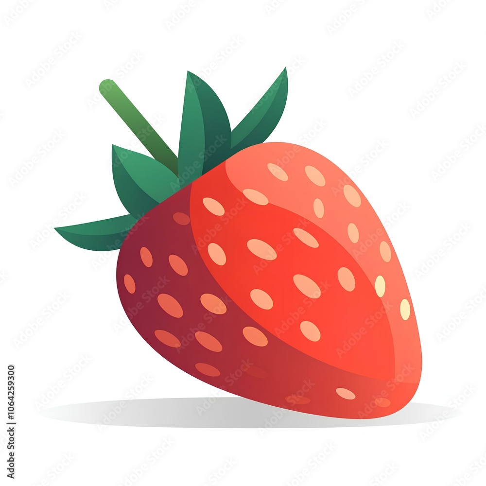 strawberry isolated on white strawberry isolated on white