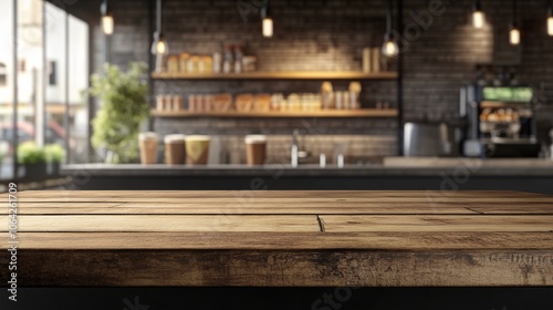 An empty scene featuring blank mockup template (Rustic Fast Food Table Layout for National Fast Food Day), 