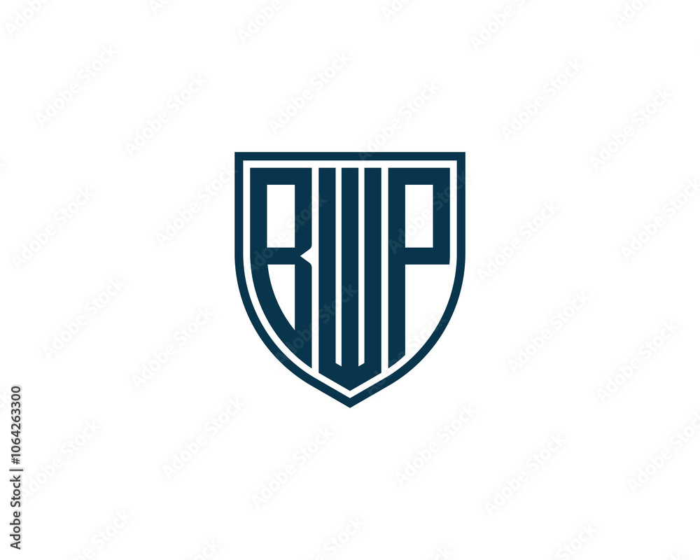 BWP logo design vector template. BWP BWP logo design vector template. BWP