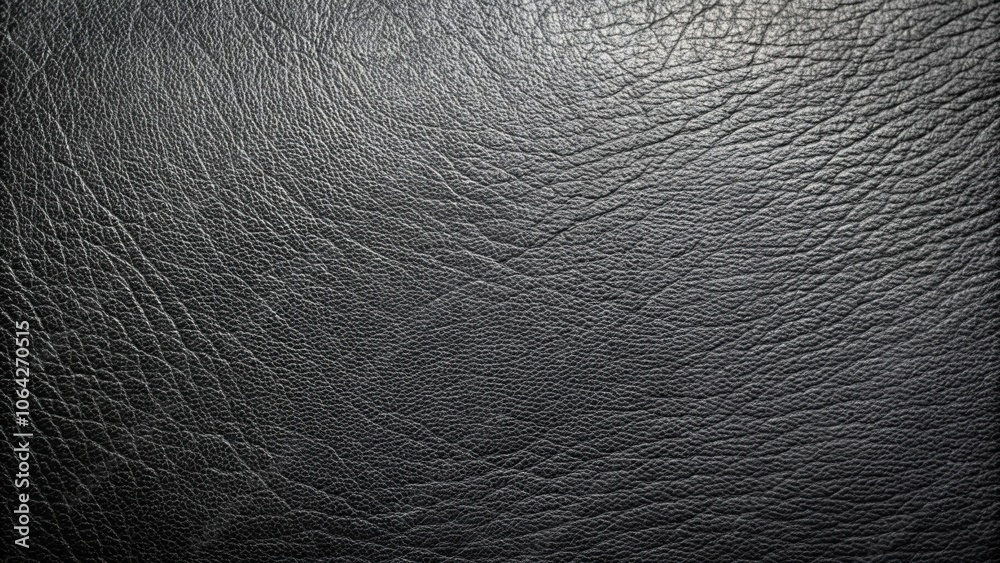 Smooth black aniline leather with slight sheen and delicate nap, subtle shine, refined finish, supple material Smooth black aniline leather with slight sheen and delicate nap, subtle shine, refined finish, supple material