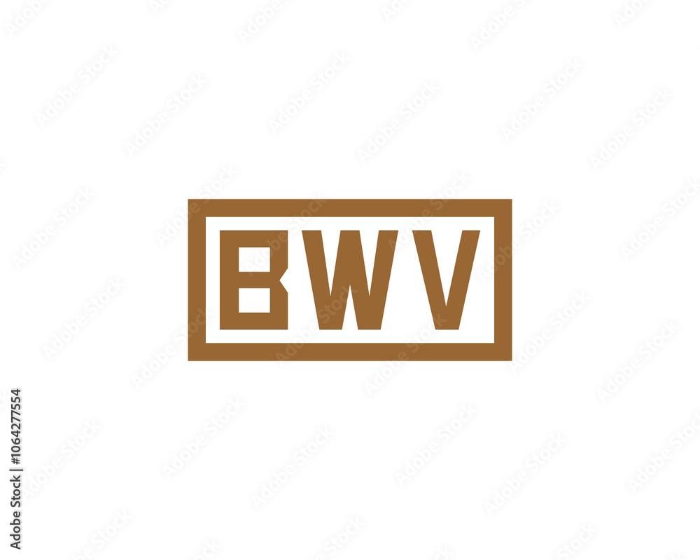 BWV logo design vector template. BWV BWV logo design vector template. BWV