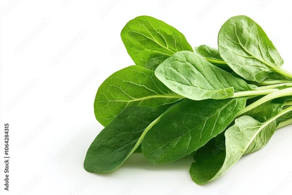 Fresh 3D Stylized Beet Leaf Illustration Fresh 3D Stylized Beet Leaf Illustration