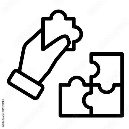 Puzzle Solving Icon