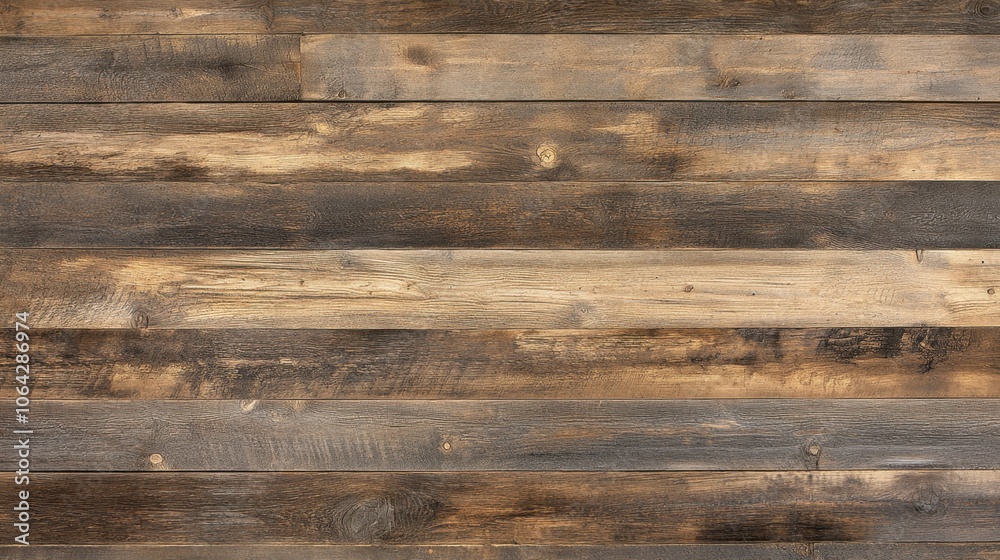 Naklejka premium Rustic Wooden Plank Background Texture for Design