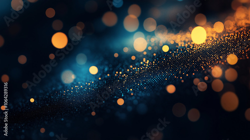 Entanglement: An abstract image showing the infinite connections and complexity of quantum physics through circles and lines interlocking.