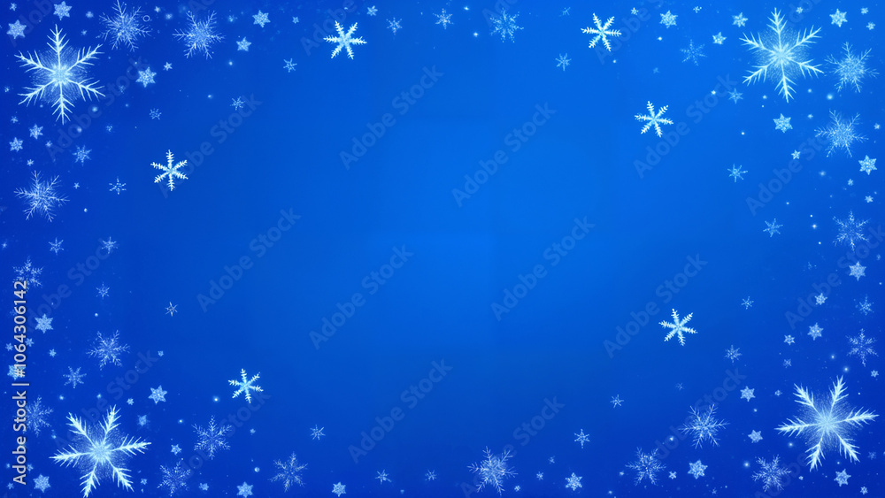 Whimsical Snowflake Christmas Tablecloth