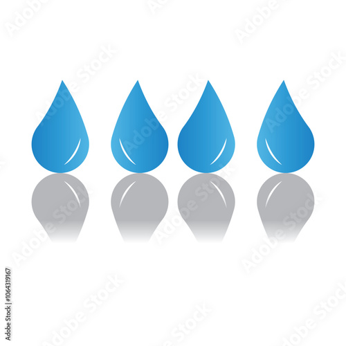 rain drop and water drop icon, inks drop, oil drop, drip liquid, milk and drink climate, tear drops icon vector illustration.