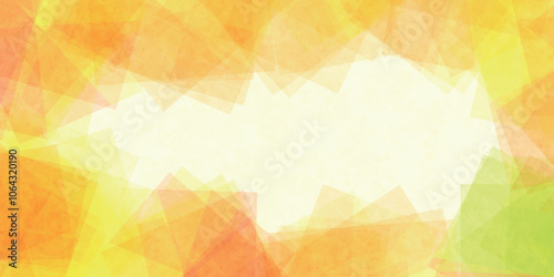 秋　オレンジ　和紙　模様　背景	