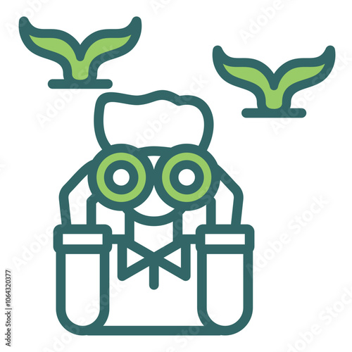 Birdwatching Icon