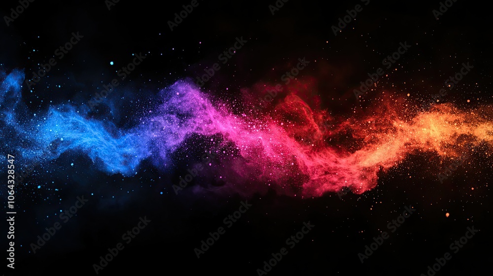 Vibrant Cosmic Art in Gigapixel Scale Vibrant Cosmic Art in Gigapixel Scale