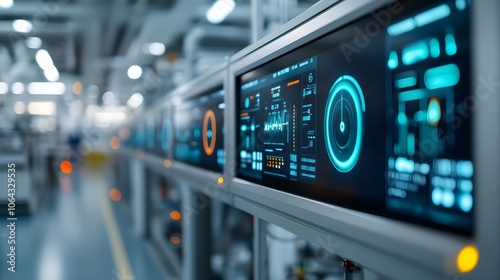 Industrial Control Panel Interface