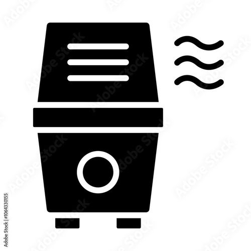 Air Purifier Solid Icon