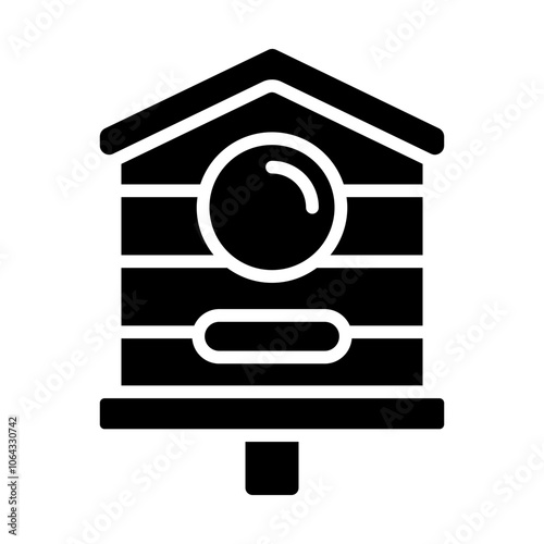 Bird Feeders Solid Icon