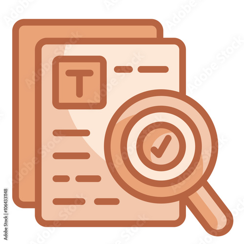 Text Analysis Icon