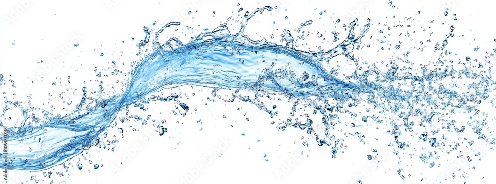 Captivating water splash captures motion and energy. Captivating water splash captures motion and energy.