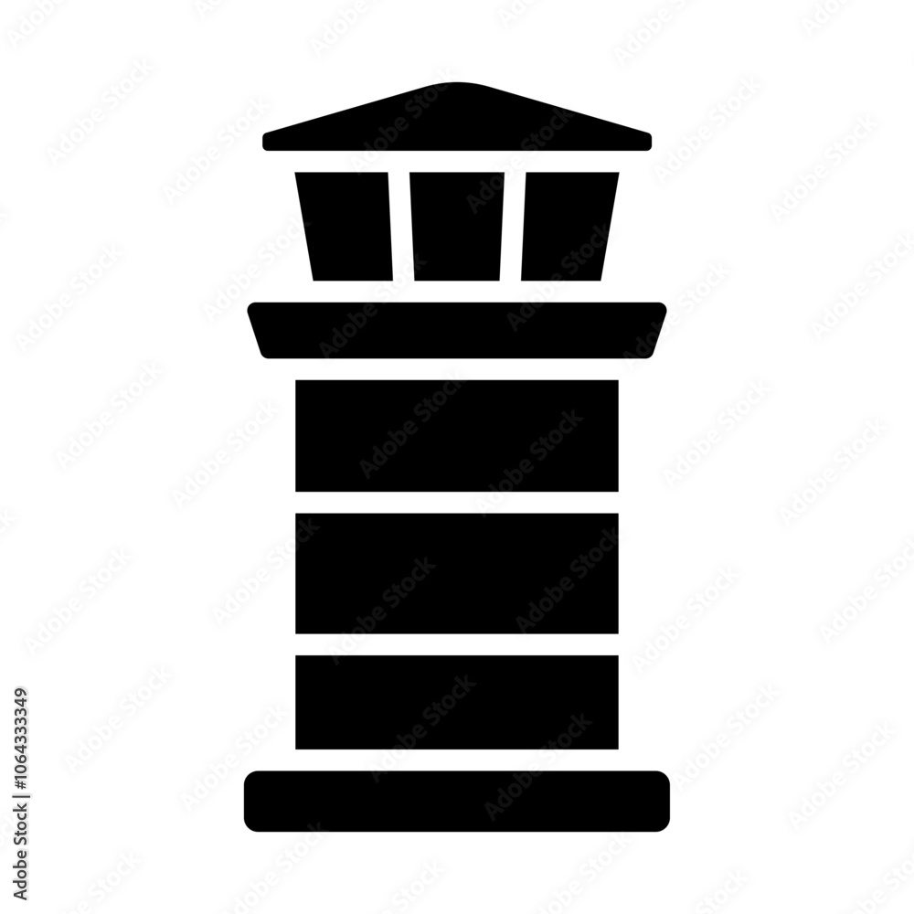 Lighthouse Solid Icon