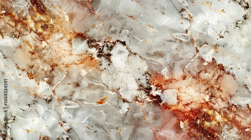 Abstract Marble Texture with Golden Veins and Rust Tones Abstract Marble Texture with Golden Veins and Rust Tones