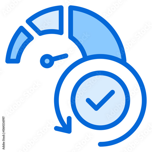 Performance Blue Icon