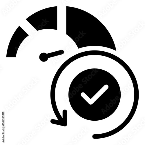 Performance Glyph Icon