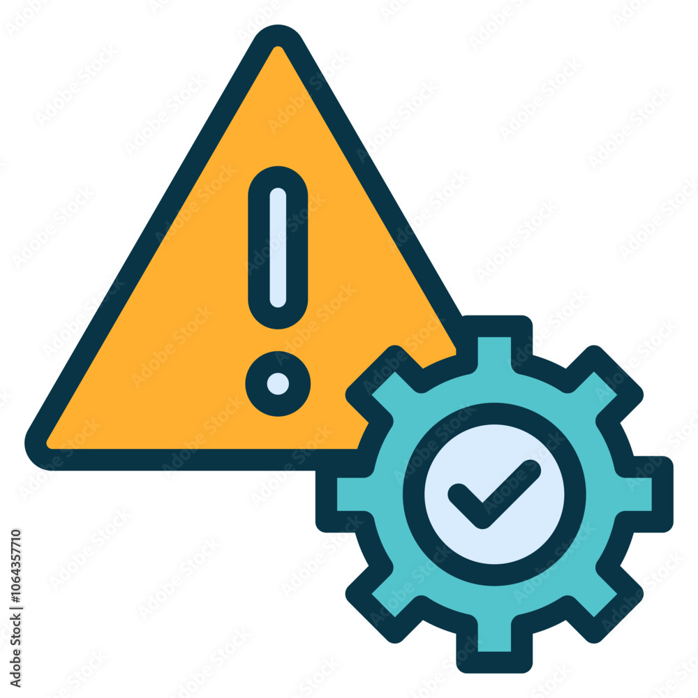 Mitigation Outline Color Icon Mitigation Outline Color Icon