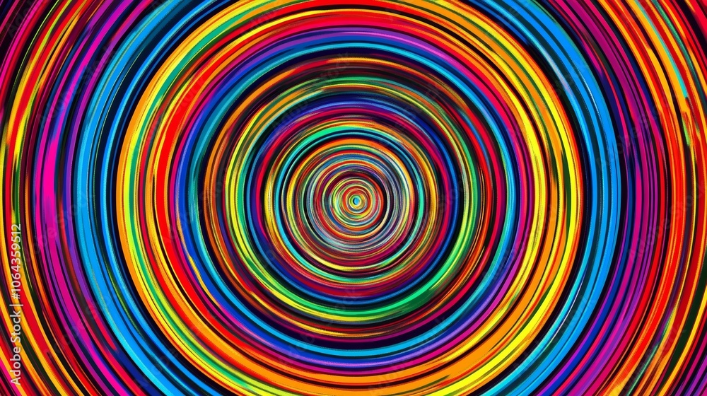 Abstract Colorful Circular Pattern Background Design Abstract Colorful Circular Pattern Background Design